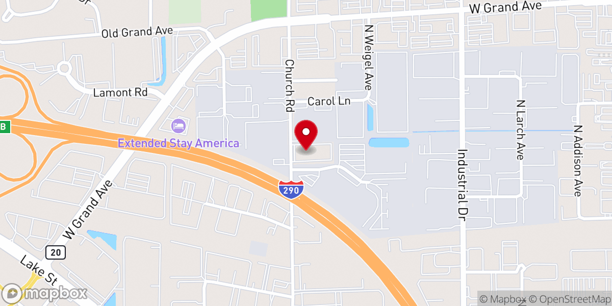 Map showing location of The Greek Orthodox Church of Saint Demetrios