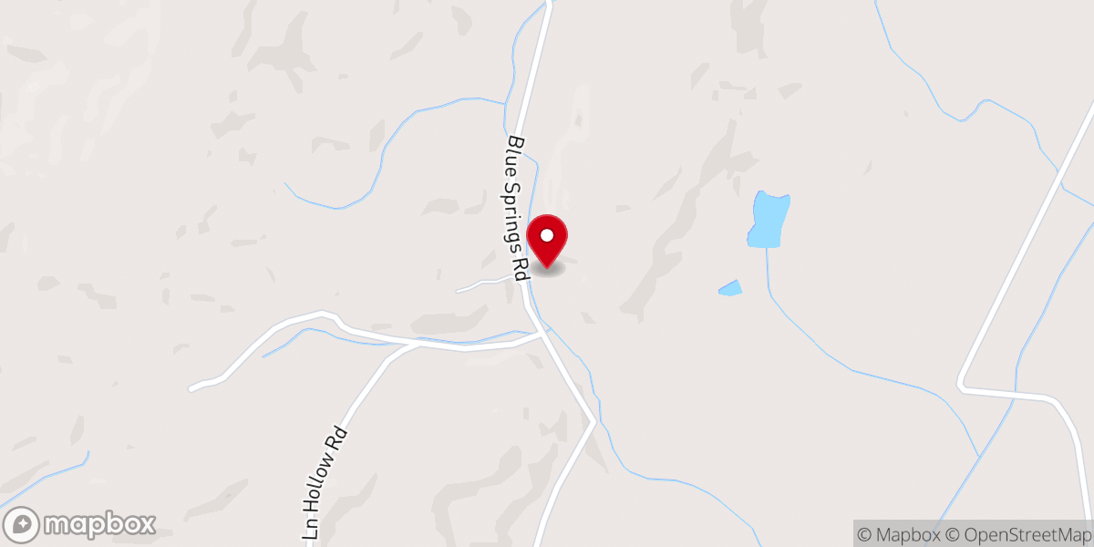 Map showing location of Compromise Church