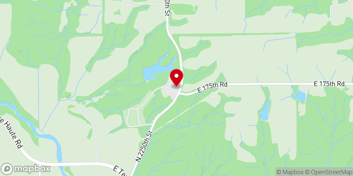 Map showing location of New Providence Presbyterian