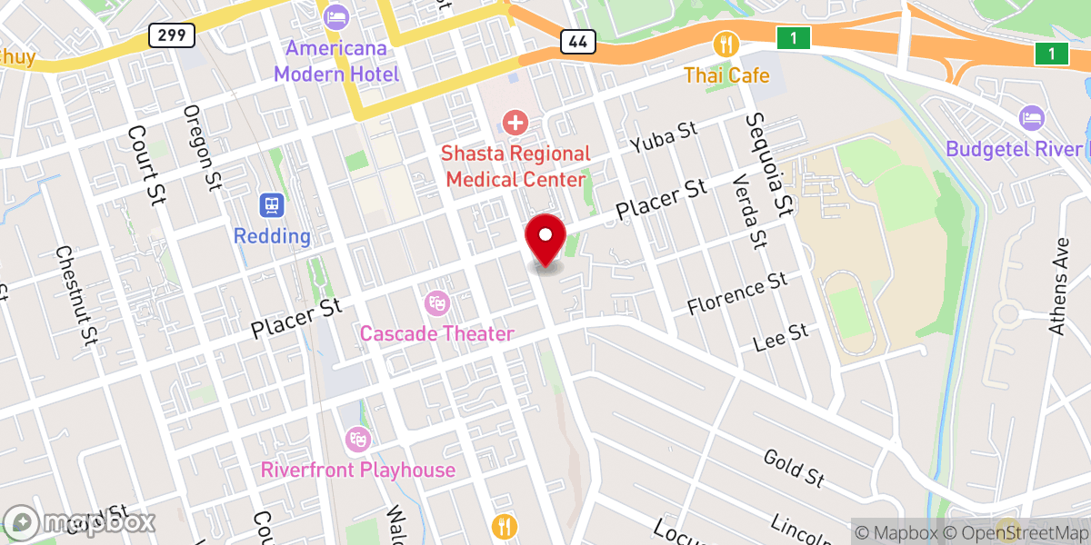 Map showing location of Berean Bible Church