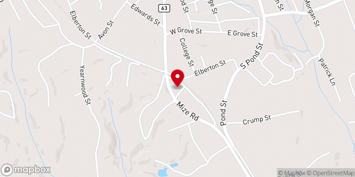 Map showing location of The Remnant Church Toccoa