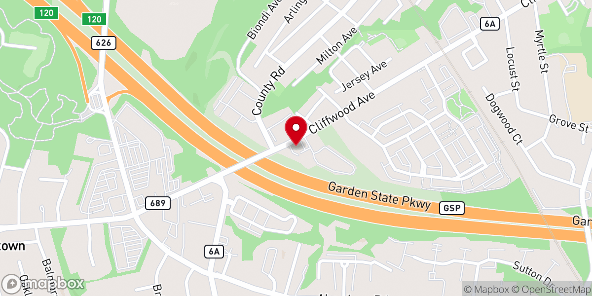 Map showing location of Harvest Time Worship Center