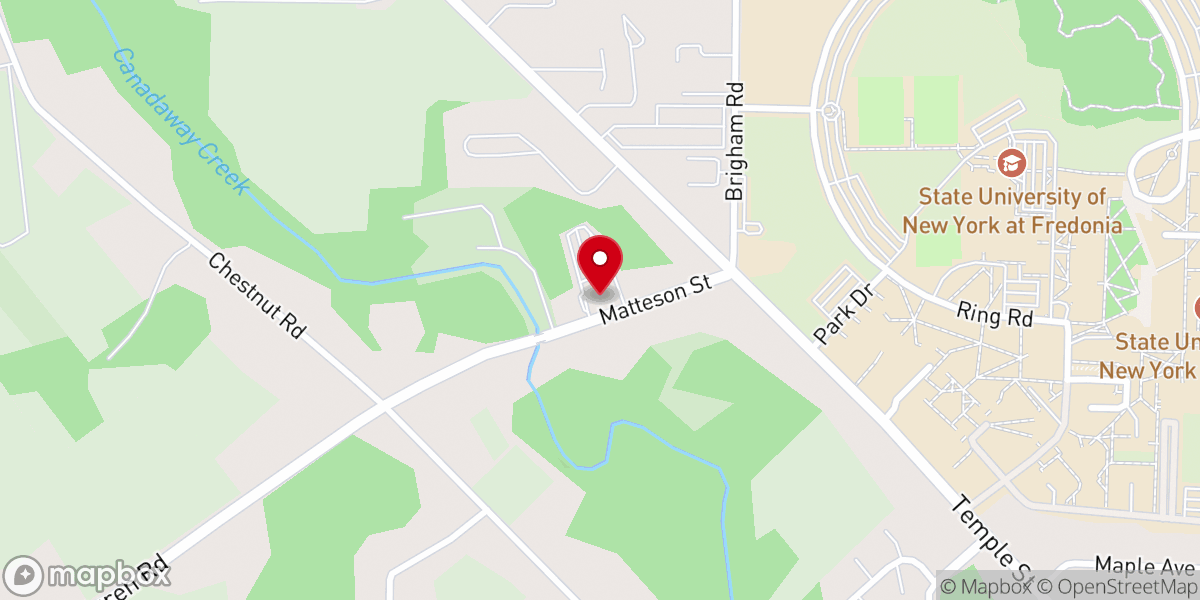 Map showing location of Harvest Chapel Free Methodist Church
