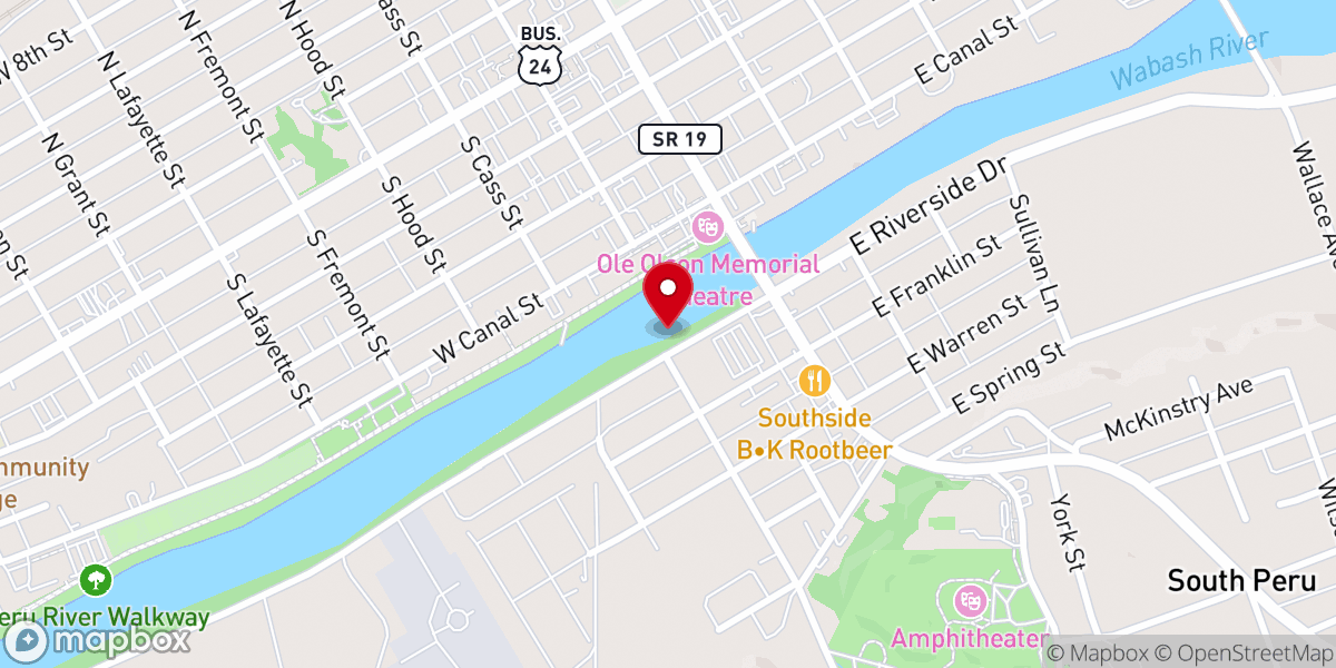 Map showing location of Church of Christ at Grissom