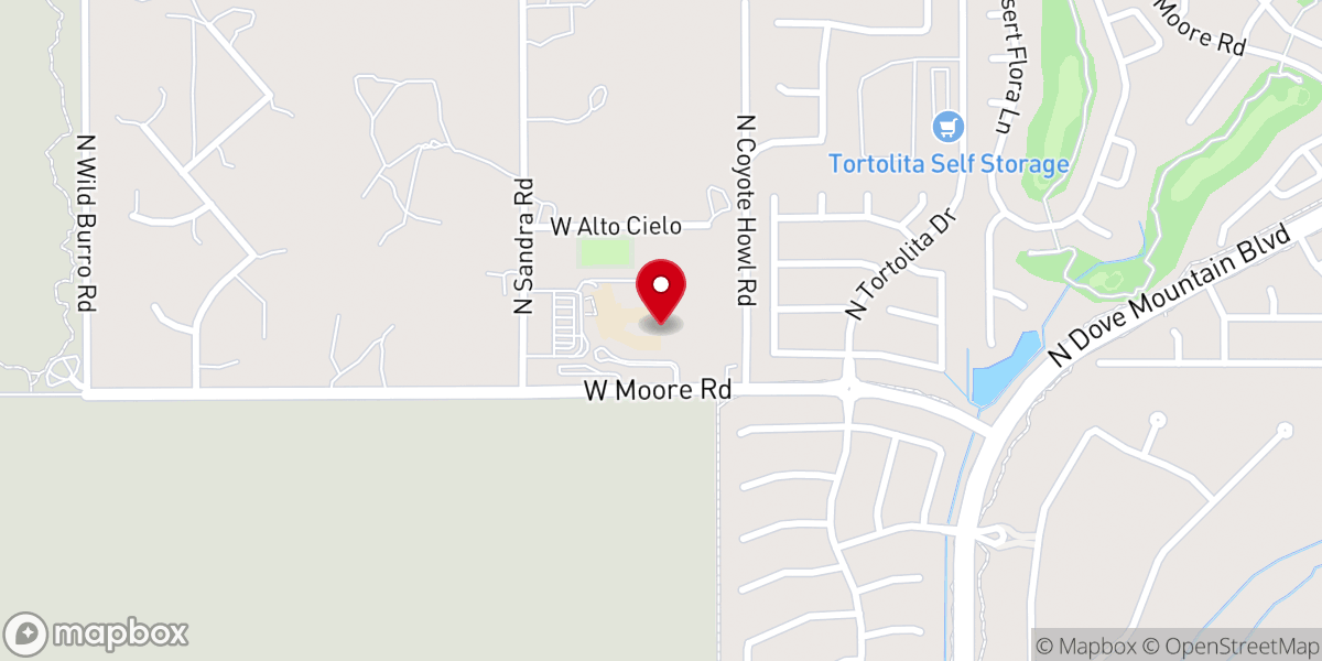Map showing location of Alive in Christ Church Lutheran