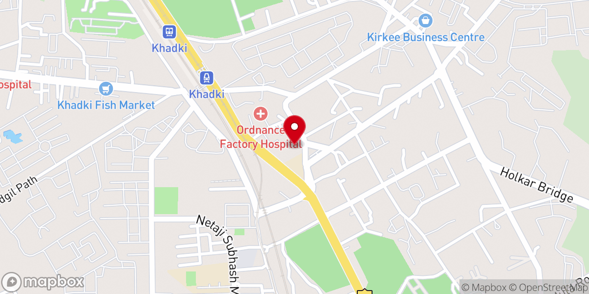 Map showing location of St. Paul's CNI Malayalam Church