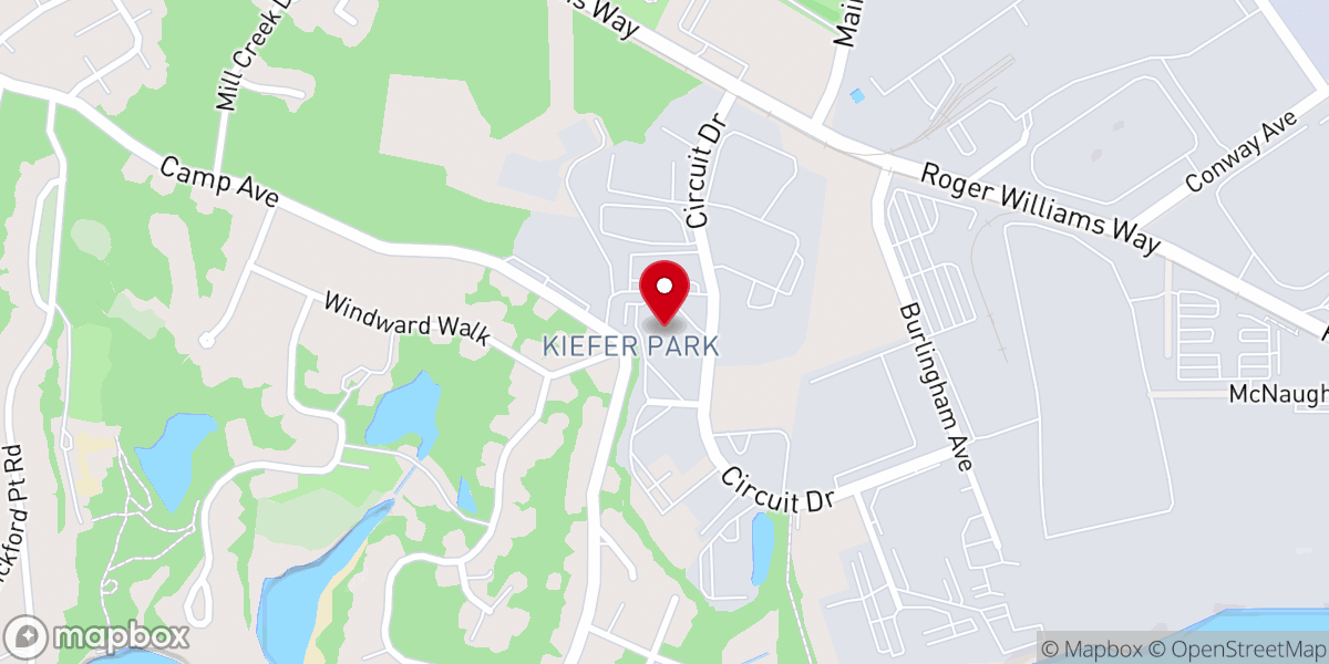 Map showing location of New Life Worship Center aka LEGACY CHURCH