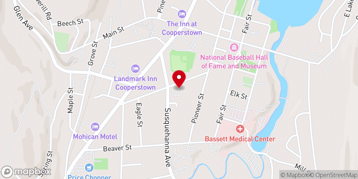 Map showing location of St Mary's Roman Catholic Church