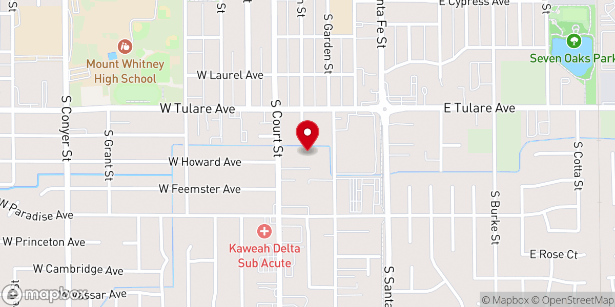 Map showing location of St. George and St. Pishoy Coptic Orthodox Church