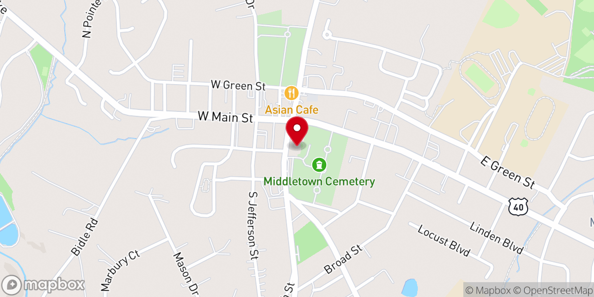 Map showing location of Christ Church Children's Center
