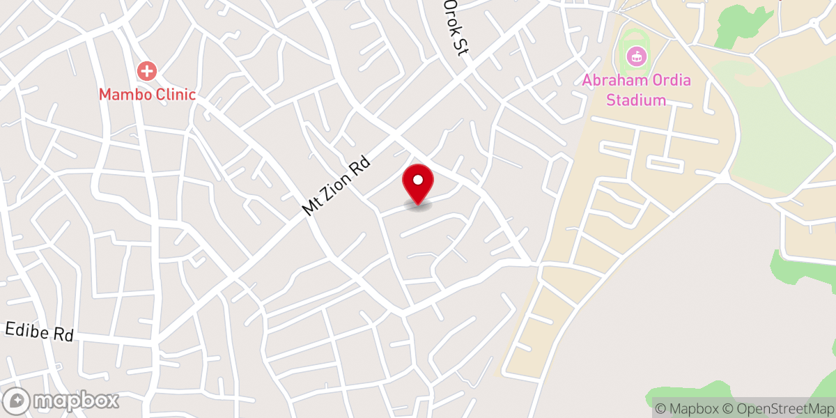 Map showing location of Rccg Higher Ground Parish