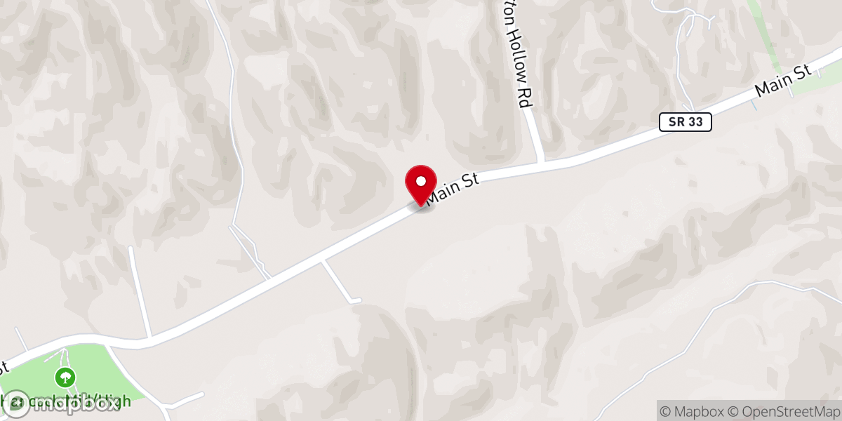 Map showing location of Saint James the Apostle Catholic Church, Sneedville