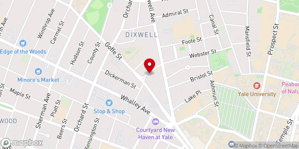 Map showing location of Mt. Bethel Missionary Baptist Church