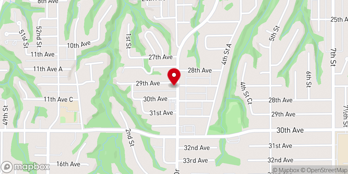 Map showing location of Grace Bible Missionary Church