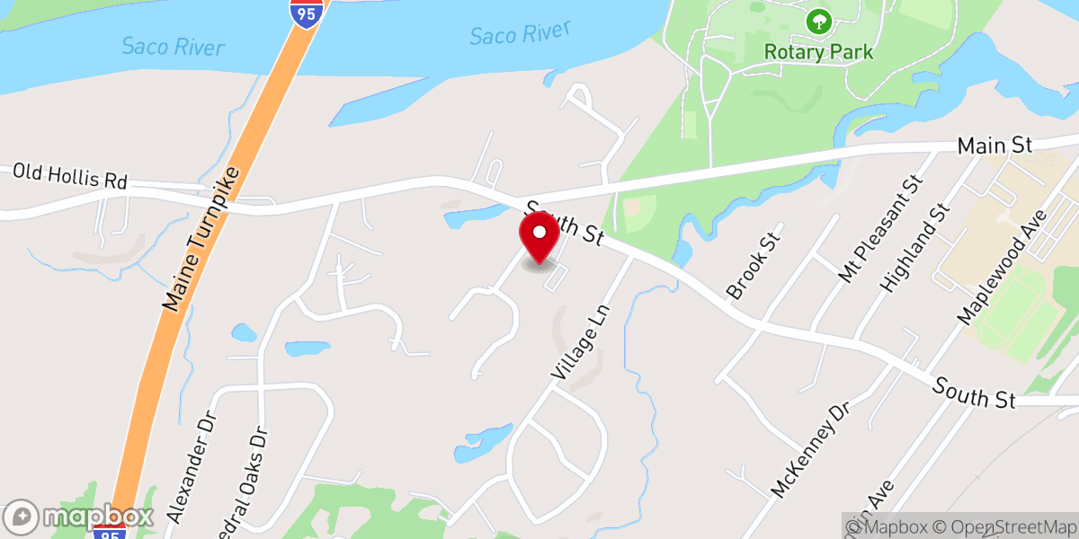 Map showing location of GracePoint Church