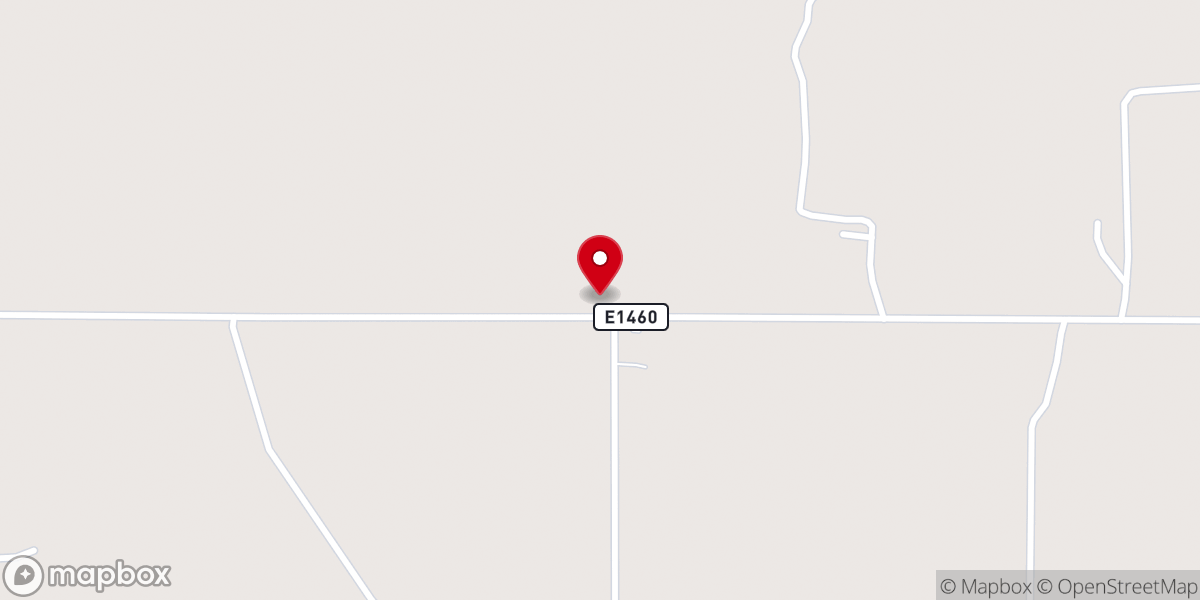 Map showing location of Mount Tepee Church