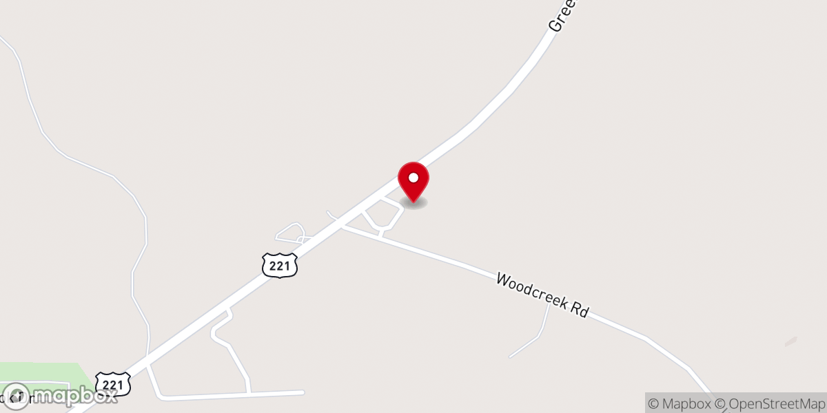 Map showing location of Good Shepherd Catholic Church