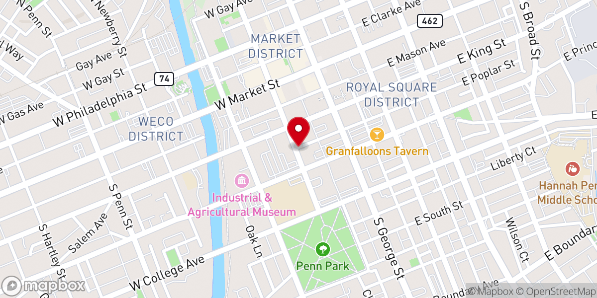 Map showing location of Saints Peter & Paul Roman Catholic Mission