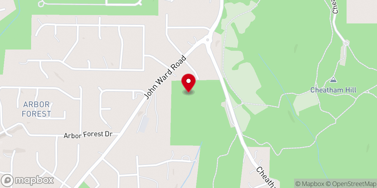 Map showing location of Marietta Community Church Inc
