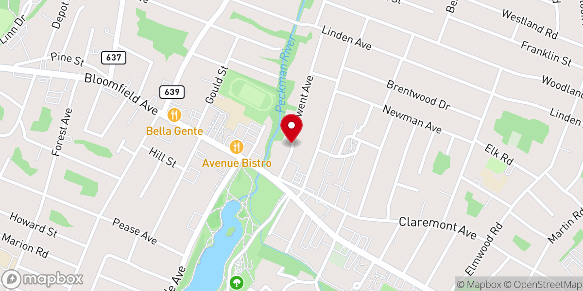 Map showing location of Thrive Church Inc