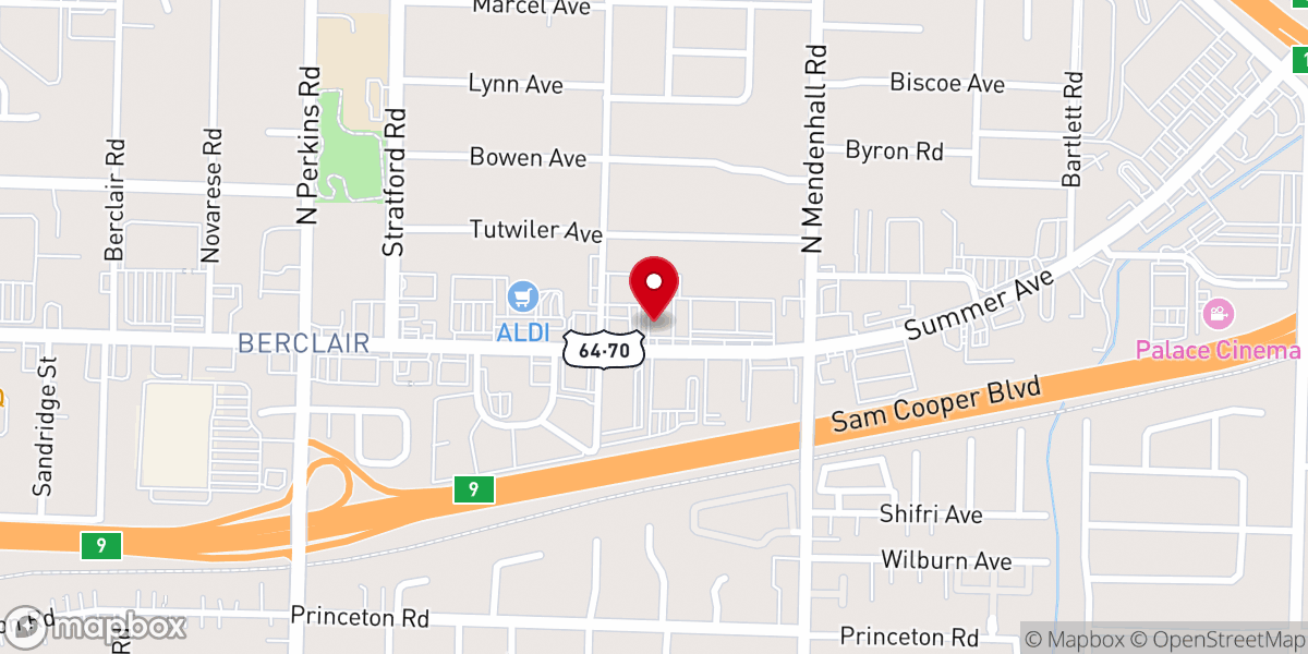 Map showing location of Believing Church