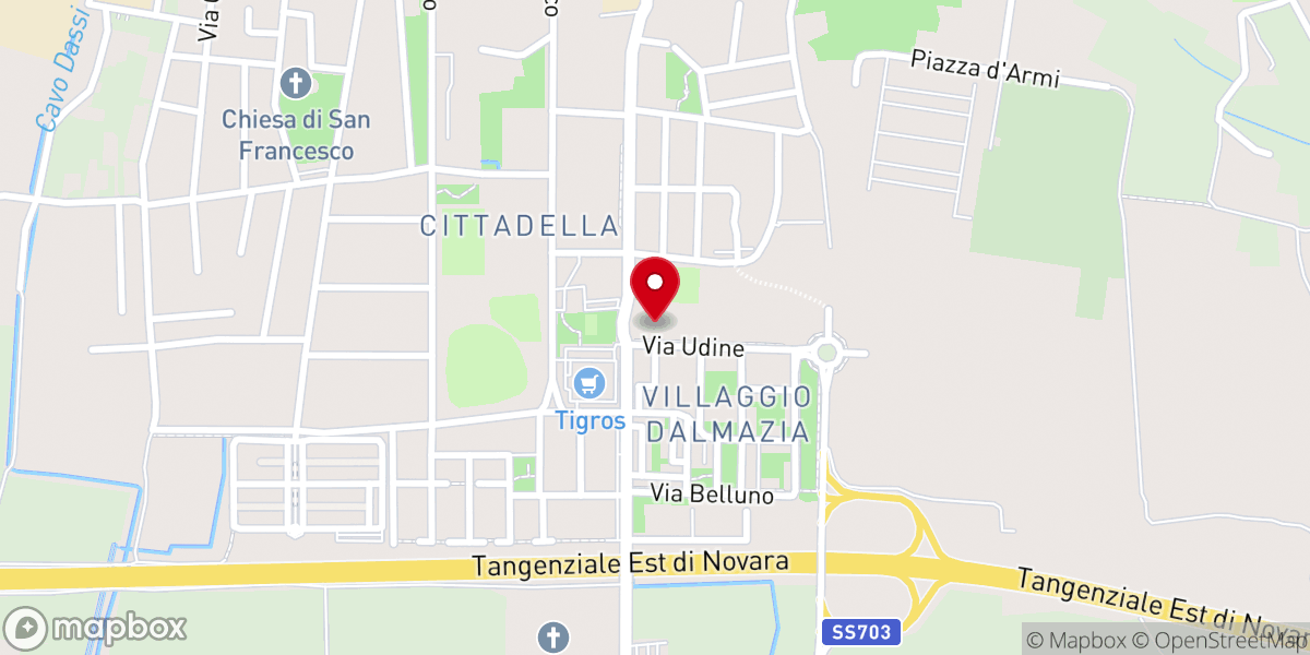 Map showing location of C'era una volta il Grest - Novara