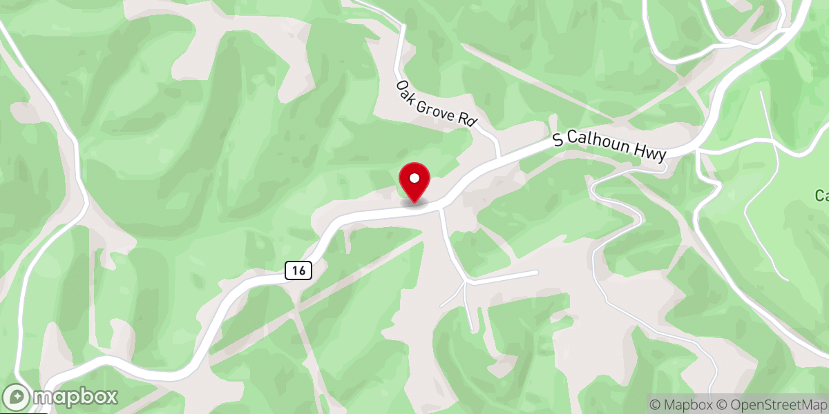 Map showing location of Church of Living God