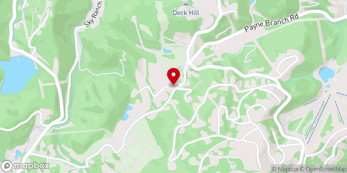 Map showing location of Cool Springs Baptist Church