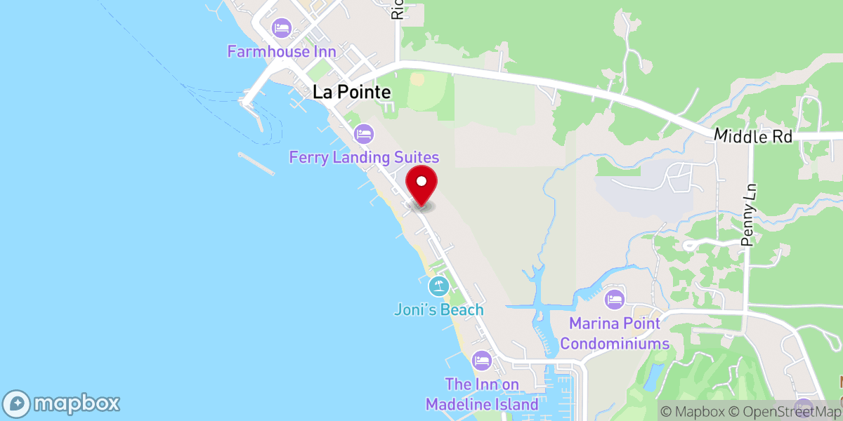 Map showing location of Rockhouse Food Truck