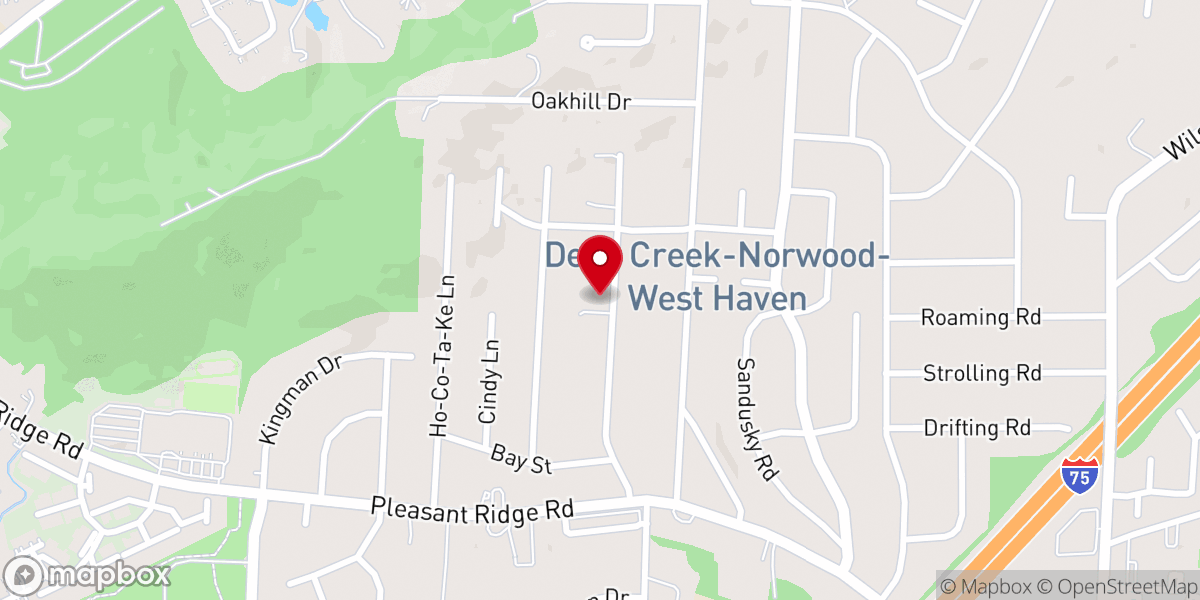 Map showing location of St Mary Coptic Orthodox Church