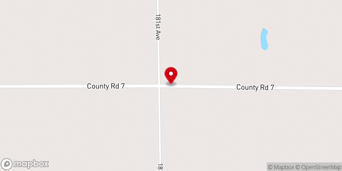 Map showing location of Hope Chapel Church