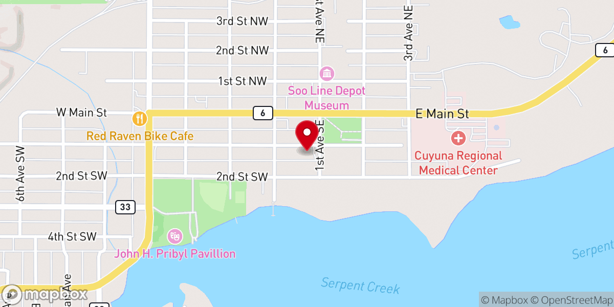 Map showing location of Lifespring Church