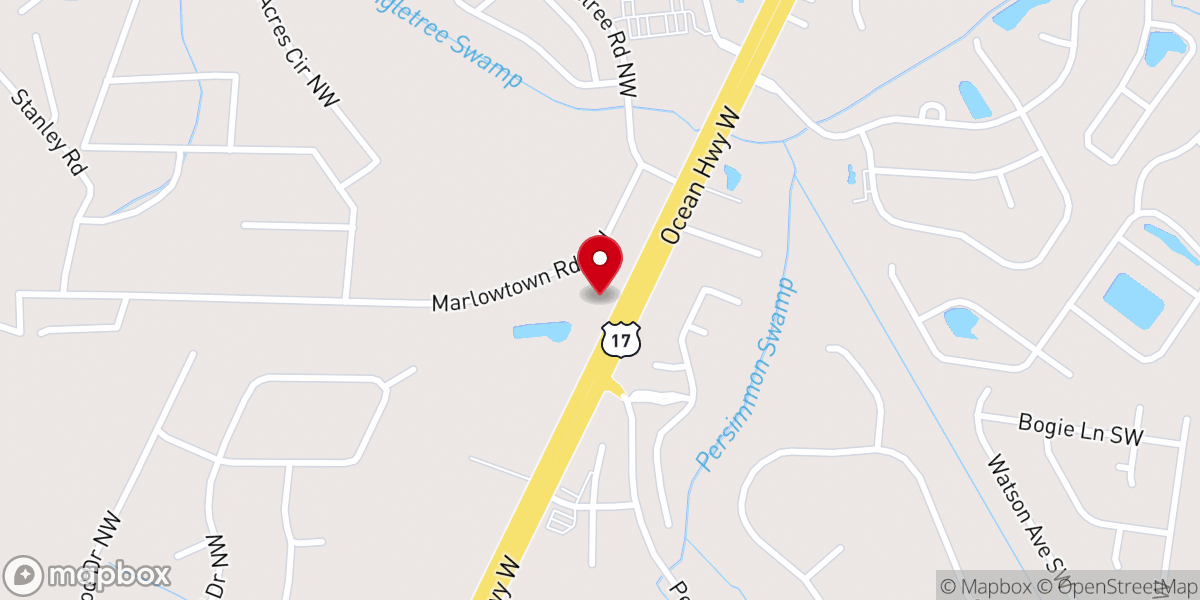 Map showing location of Redemption Hill - Office