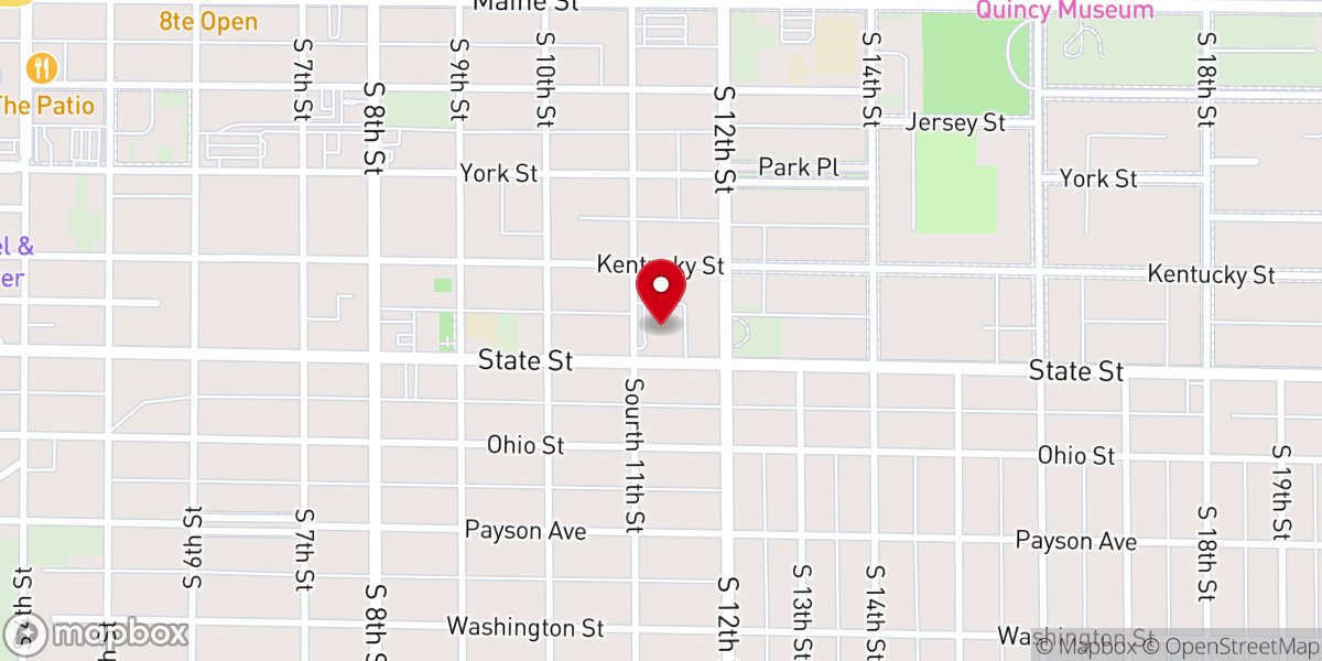 Map showing location of Union United Methodist Church