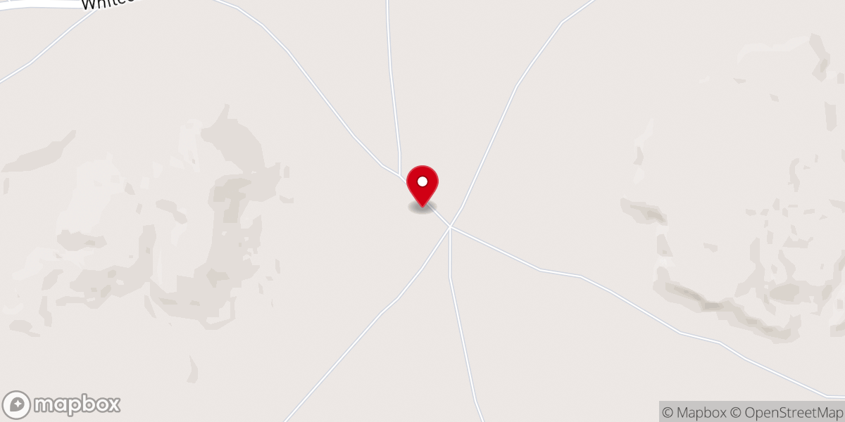 Map showing location of West White Cone Baptist Church