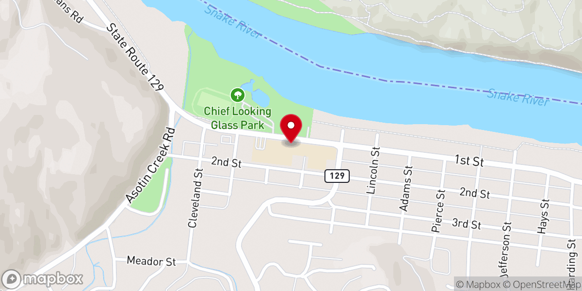 Map showing location of Full Gospel Church