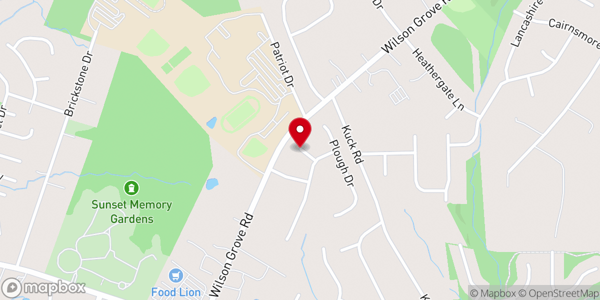 Map showing location of Immanuel Memorial Missionary Baptist Church