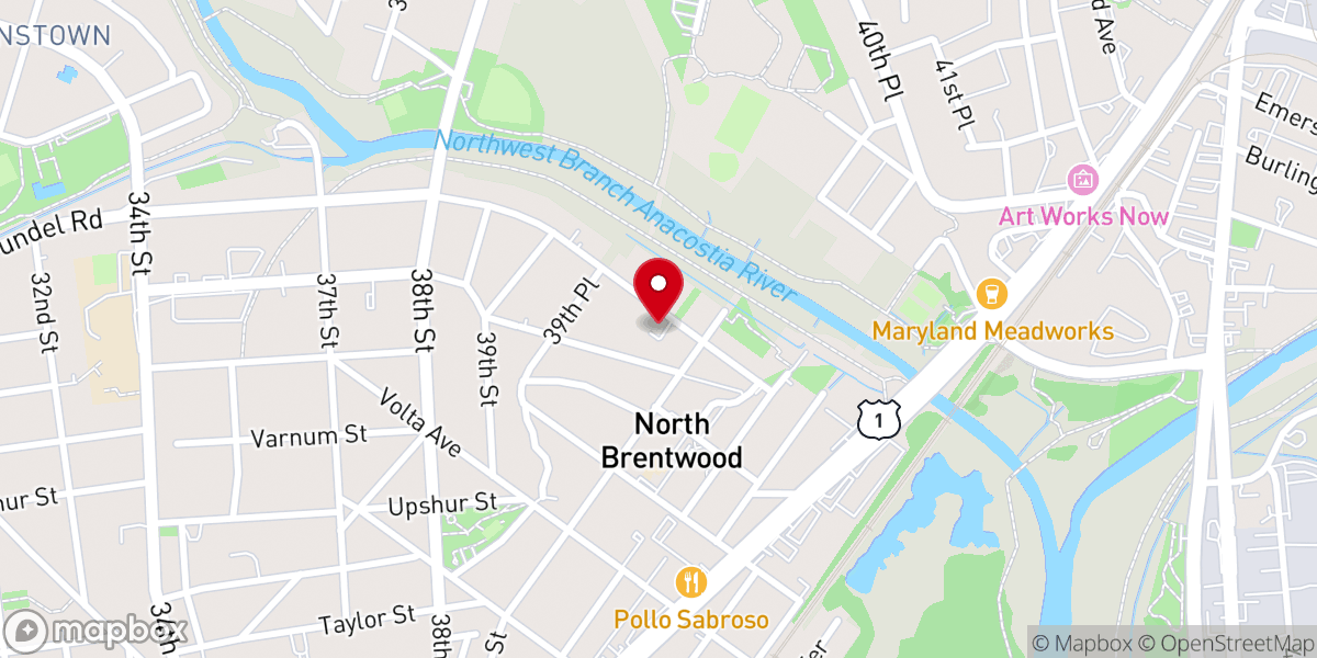 Map showing location of New St James Pentecostal Church