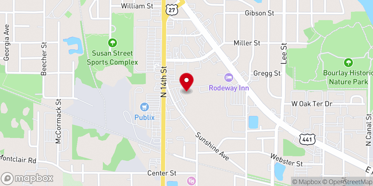 Map showing location of Saint Paul Catholic Church