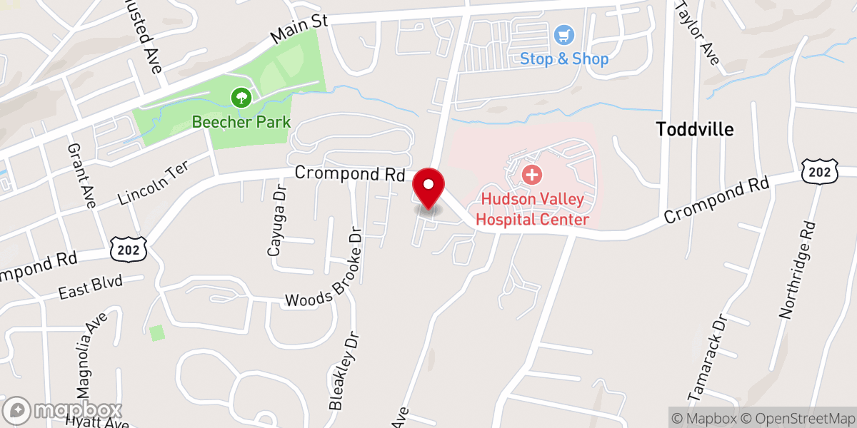 Map showing location of Church of the Holy Spirit