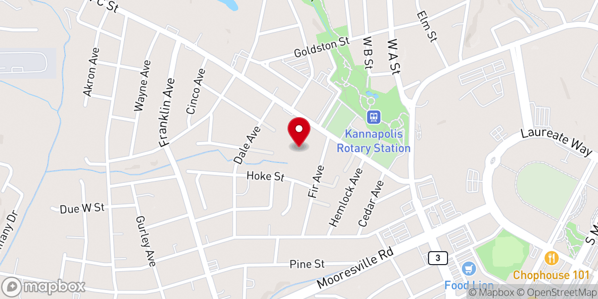 Map showing location of Tree of Life Ministries