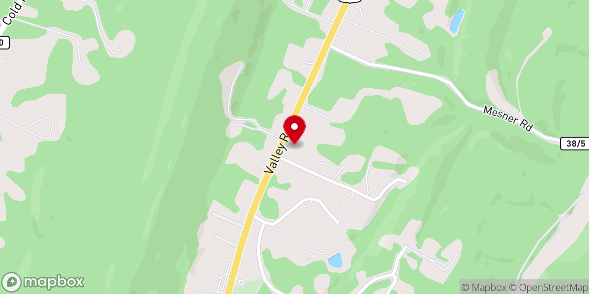Map showing location of Hope Community Church Berkeley Springs