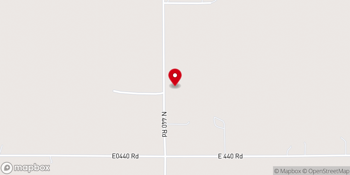 Map showing location of Greenbriar Church