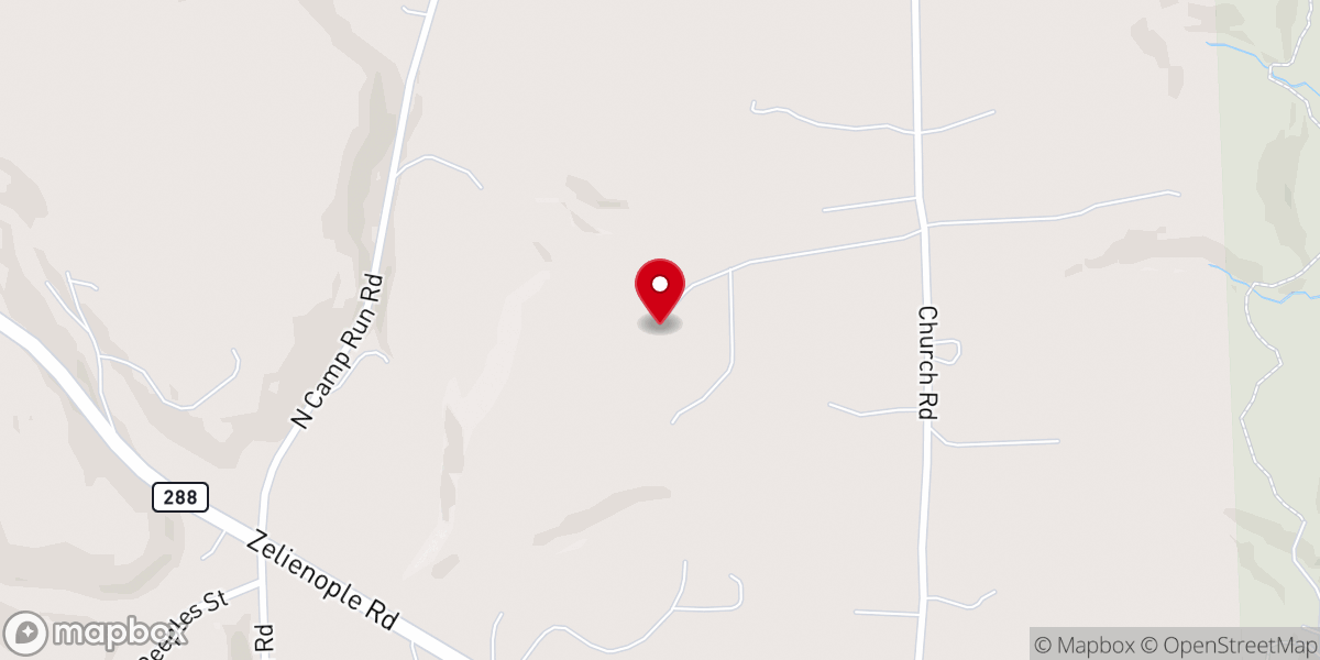 Map showing location of Ople Farms