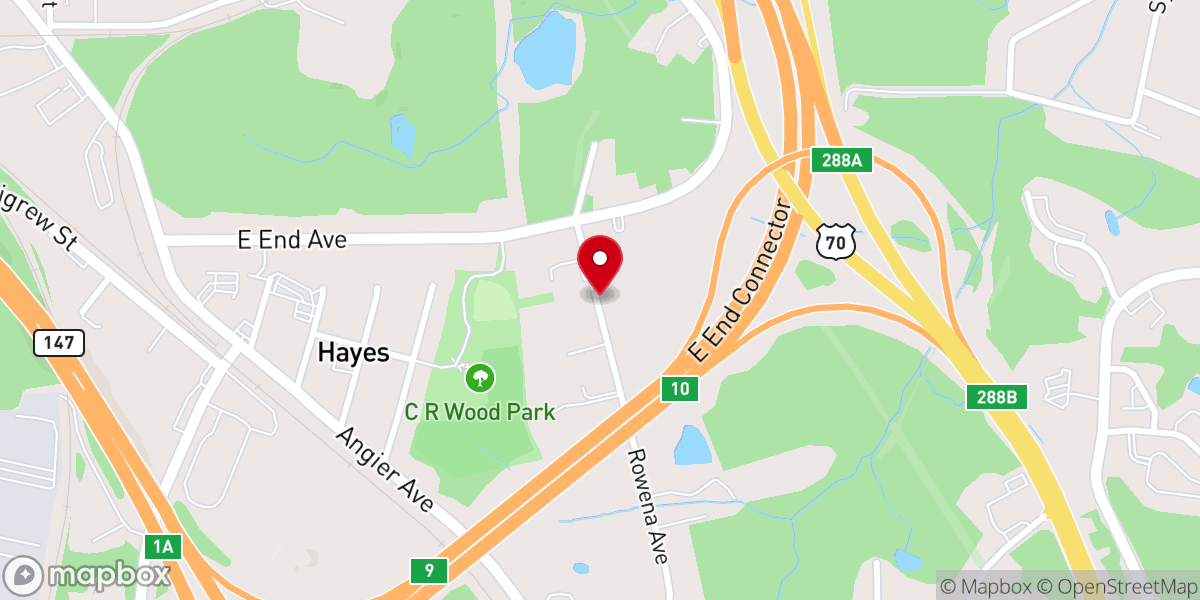 Map showing location of Highway House of Prayer