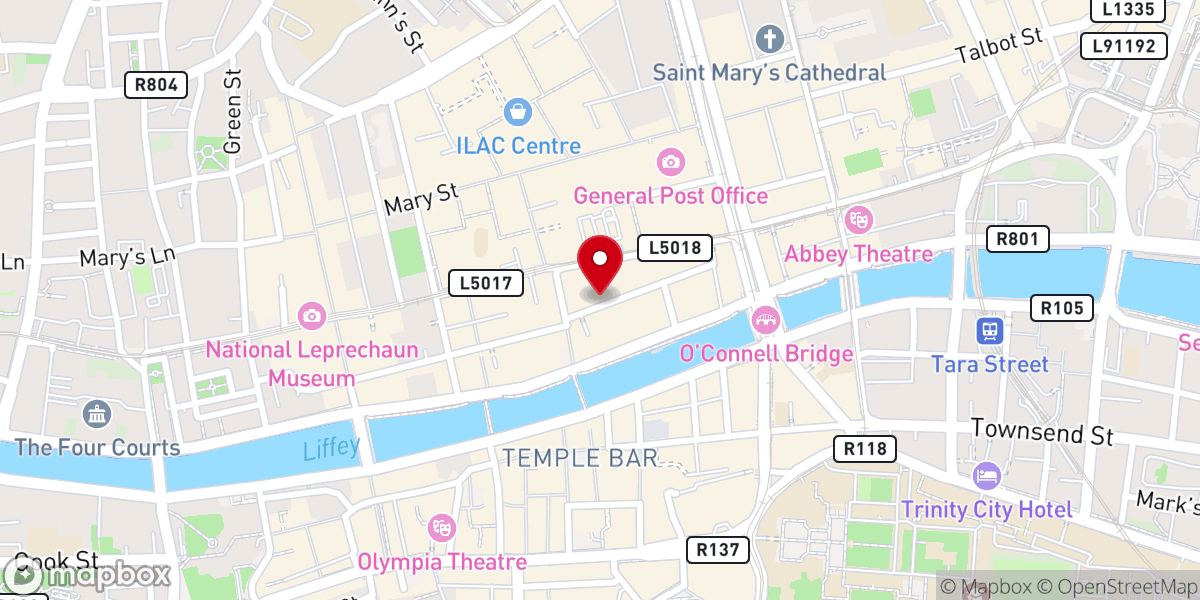 Map showing location of 中华福音堂 - 市中心堂 Chinese Gospel Church 华人教会
