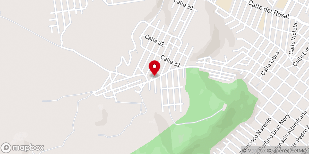 Map showing location of Iglesia Evangélica Río de Agua Viva A.r.