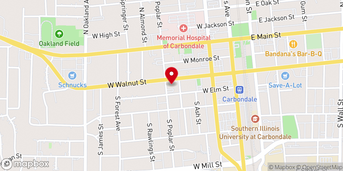 Map showing location of The Church of St Francis Xavier