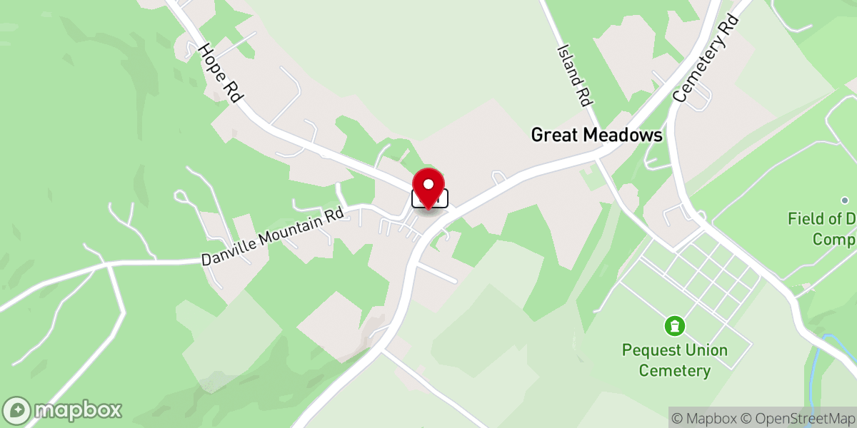 Map showing location of Saints Peter and Paul Church