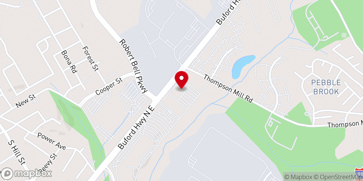 Map showing location of 12Stone Church | Buford